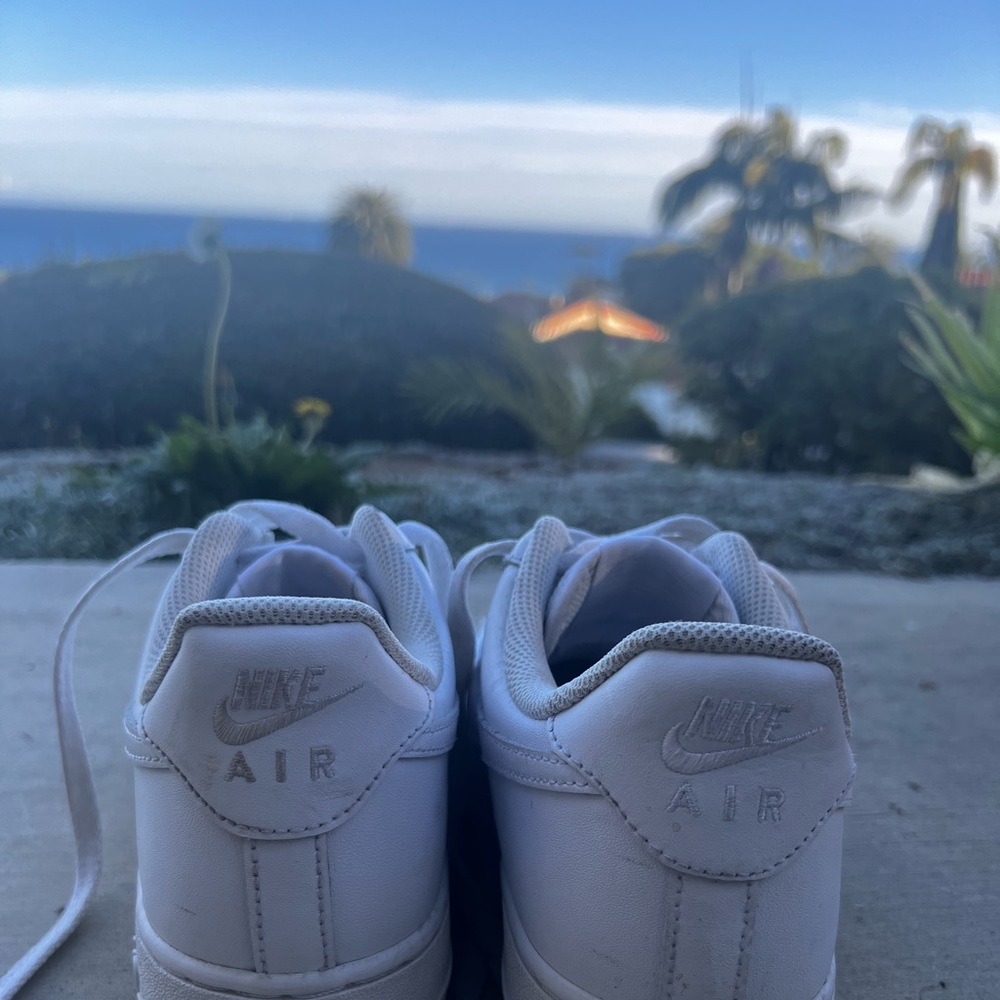 Air Force 1s worn twice very good condition will clean before purchased! :))